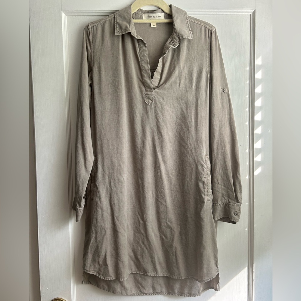 Cloth & Stone Shirt Dress